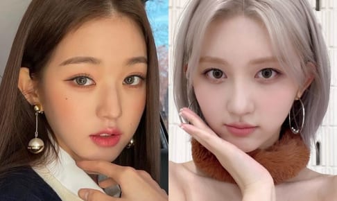 IVE チャン・ウォニョン（左）、ガウル（右）