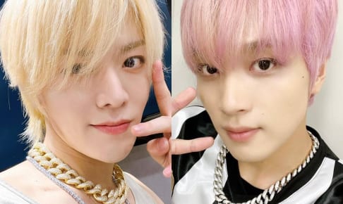 NCT ユウタ、ヘチャン（右）