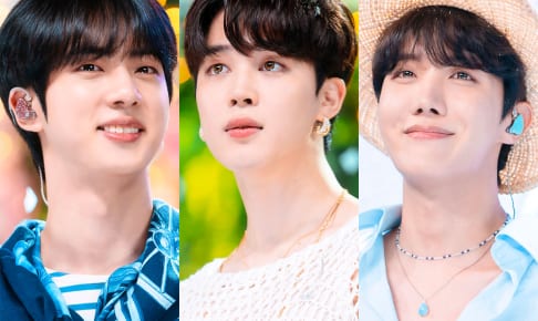 BTS（左から順に）ジン、ジミン、j-hope