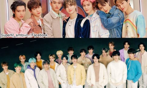 SuperM（上）、NCT（下）