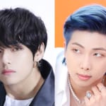 （左）BTS V（右）RM