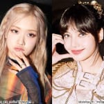 BLACKPINK ロゼ、リサ（右）