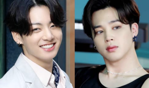 （左）BTS ジョングク（右）ジミン