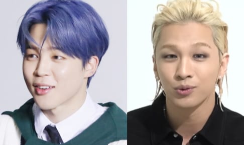 （左）BTS ジミン（右）BIGBANG SOL