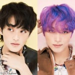 NCT マーク、ヘチャン（右）