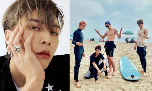 NCT ジャニー、テヨン・テイル・ジャニー・ジェヒョン（右）