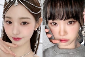 IVE チャン・ウォニョン（左）、LE SSERAFIM キム・チェウォン
