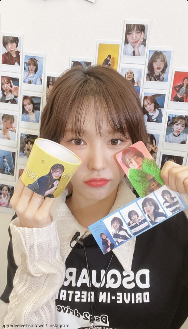 オールノット Red velvet ウェンディ 誕生日 センイル カフェ 特典