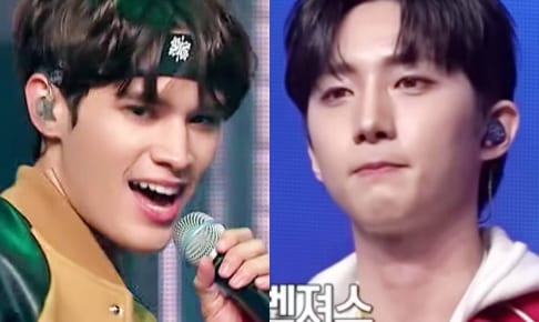 「BOYS PLANET」ジェイ、PENTAGON フイ（右）