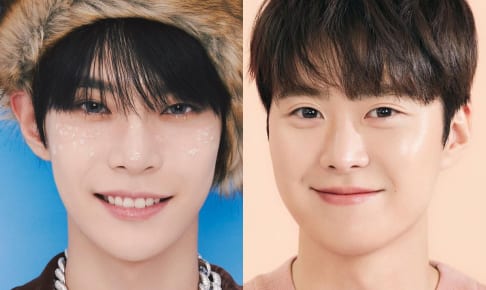 NCT ドヨン（左）、俳優 コンミョン