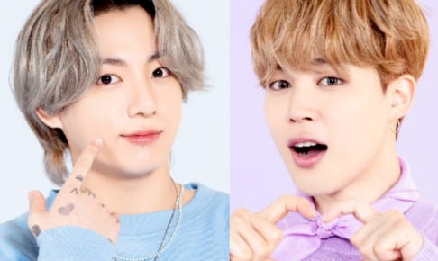 （左）BTS ジョングク（右）ジミン