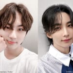 （左）ENHYPEN ジョンウォン（右）SEVENTEEN ジョンハン