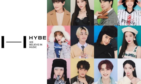 HYBE、SM所属アーティスト（右）
