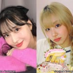 TWICE モモ、チェヨン（右）
