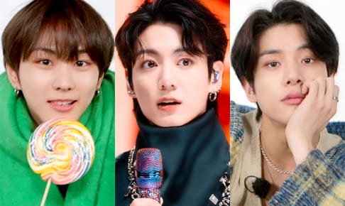 （左から）ENHYPEN ジョンウォン、BTS ジョングク、ENHYPEN ジェイク