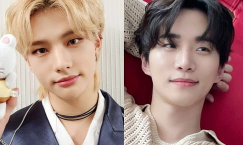 （左）Stray Kids ヒョンジン（右）2PM ジュノ