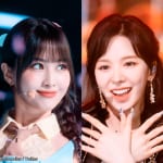 （左）TWICE モモ（右）Red Velvet ウェンディ