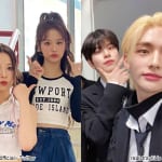 NMIXX ギュジン、ソリュン、Stray Kids スンミン、ヒョンジン（右）