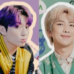 （左）BTS ジョングク（右）RM
