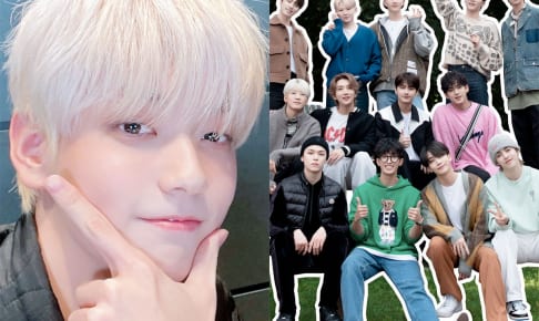 （左）TXT スビン（右）SEVENTEEN