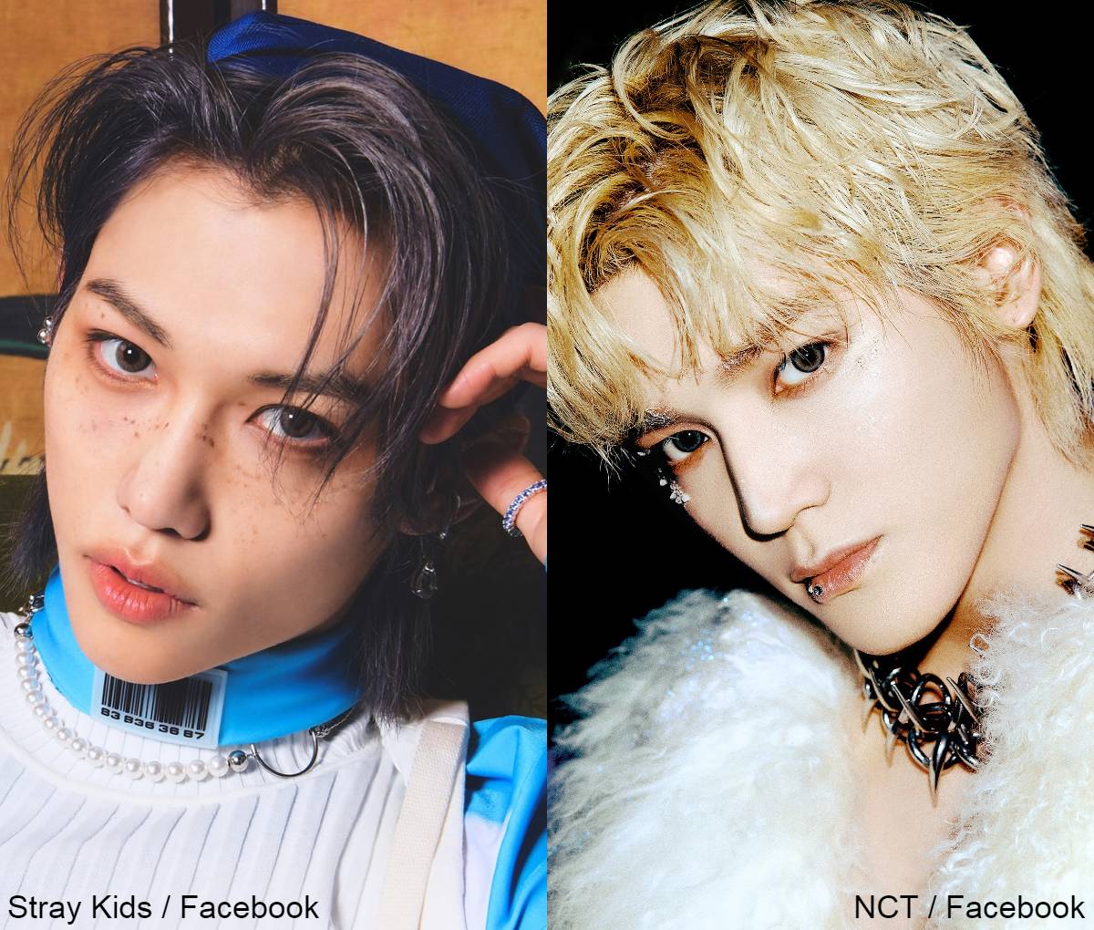 Stray Kids フィリックス、NCT テヨン（右）