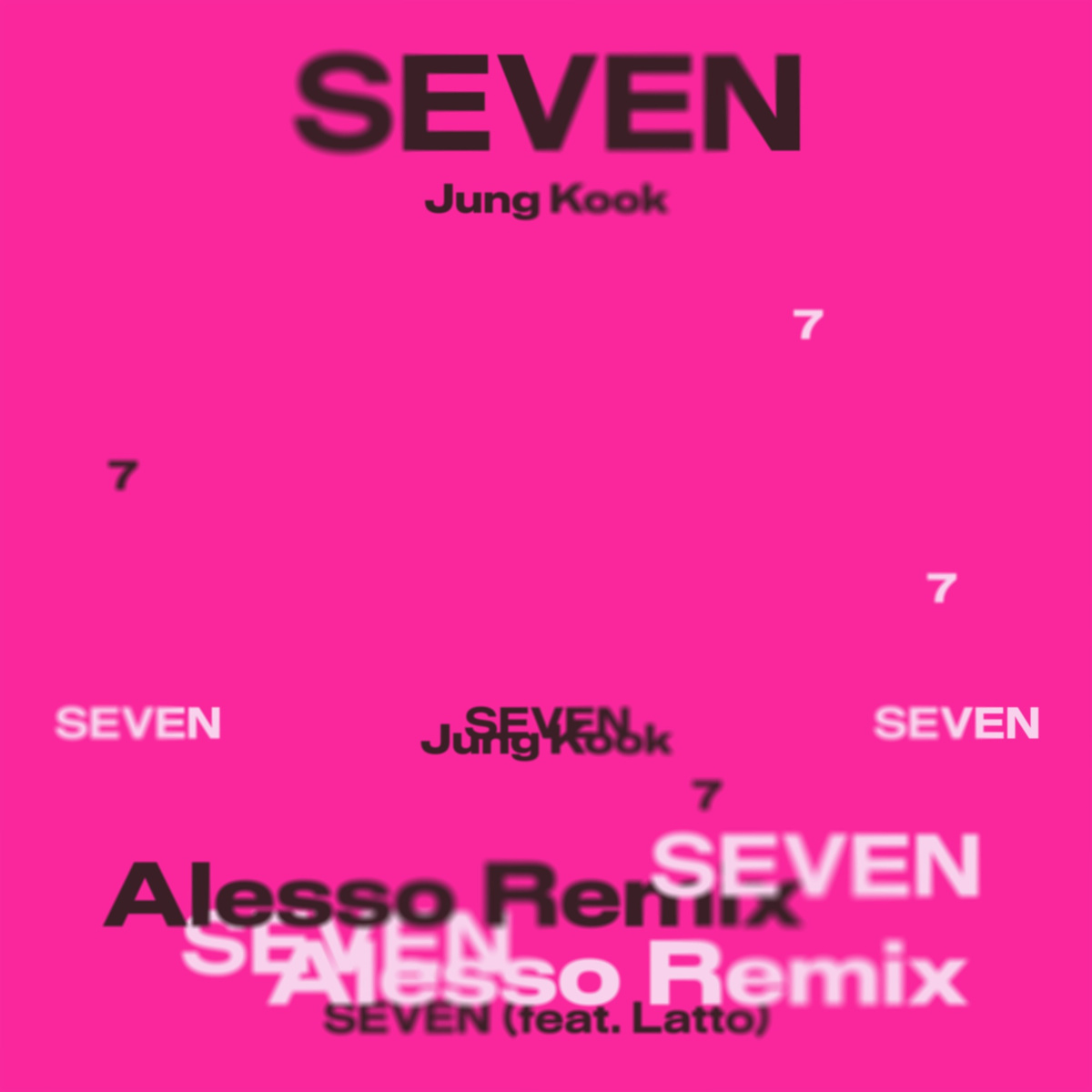 BTS ジョングク「Seven(feat. Latto) - Alesso Remix」/ BIGHIT MUSIC