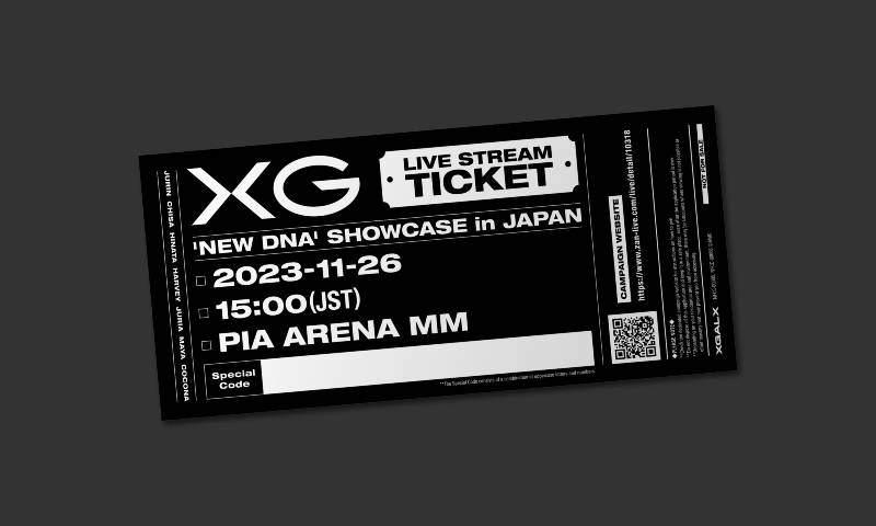 XG ticket