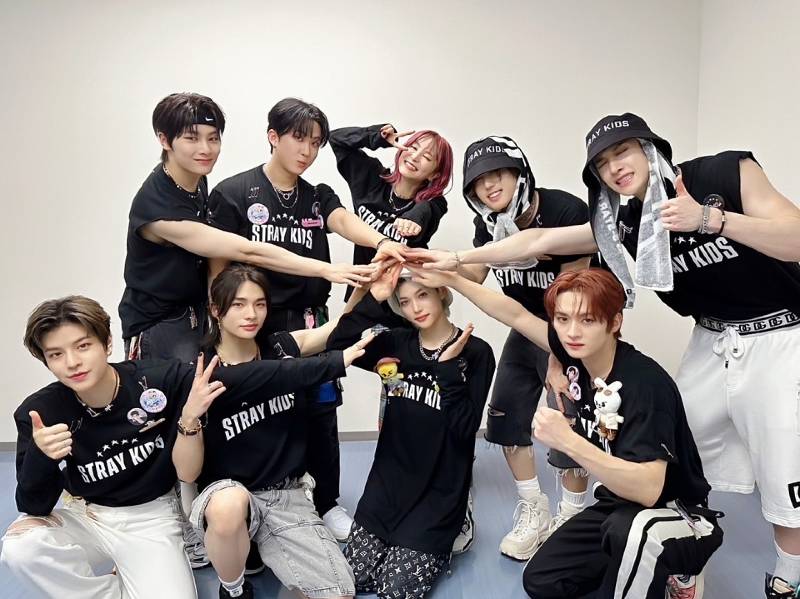 Stray Kids with LiSA