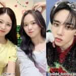 NiziU アヤカとリオ、THE BOYZ ソヌ（右）
