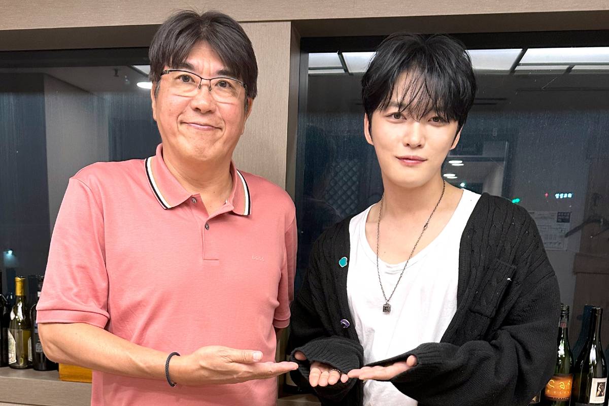 石橋貴明、ジェジュン（C）AbemaTV, Inc.