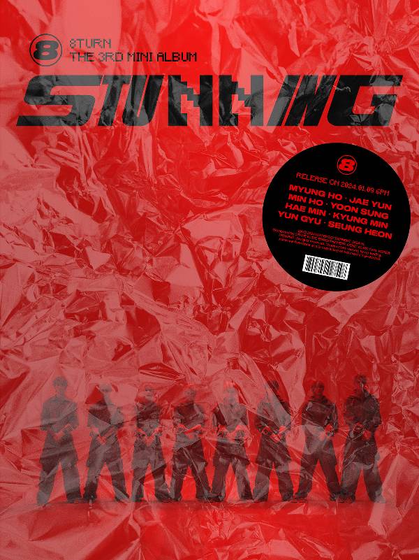 3rd EP 『STUNNING』タイトルポスター