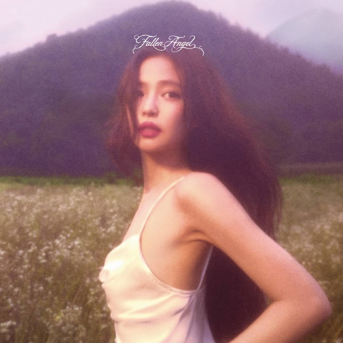 JENNIE公式『Fallen Angel』告知ビジュアル