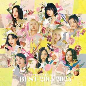 『TWICE BEST ALBUM「#BEST 2015-2025」』初回限定盤ジャケット