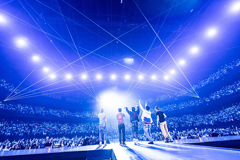 CORTIS初の日本単独公演『PUT YOUR PHONE DOWN』より(photo: (P)&(C)BIGHIT MUSIC)