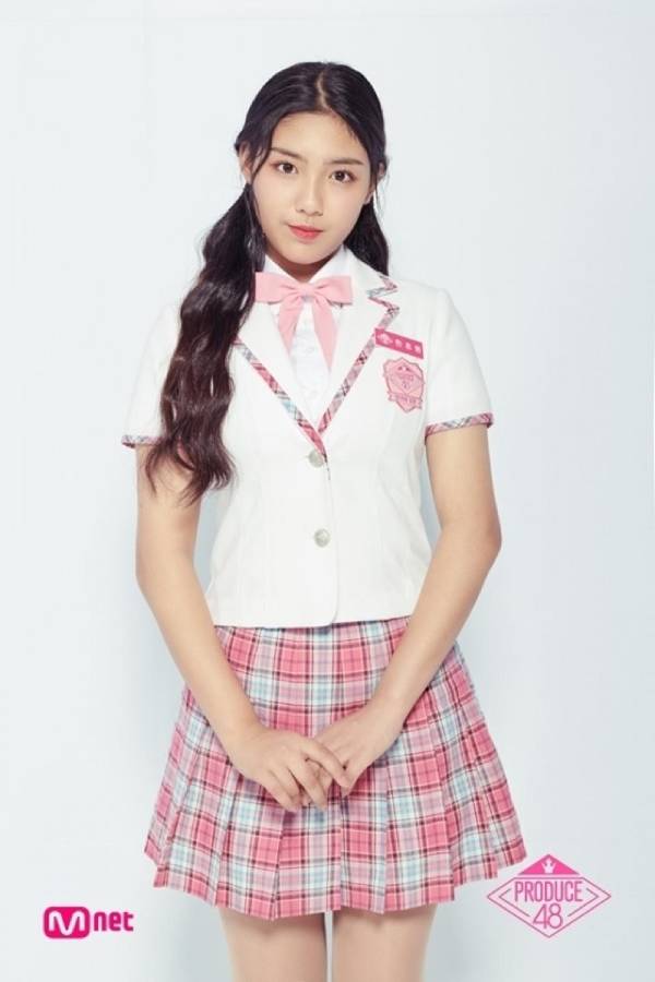 『PRODUCE 48』出演時のハン・チョウォン© Mnet / PRODUCE 48